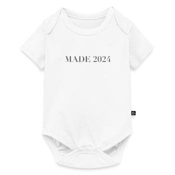 MADE 24 - Baby Premium Kurzarmbody - Weiß - Vorne