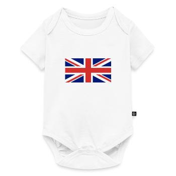 UK flag - Baby Premium short-sleeve bodysuit - white - Front