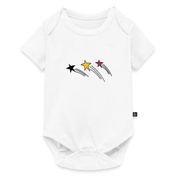 Deutschland - Baby Premium Kurzarmbody - Weiß - Vorne
