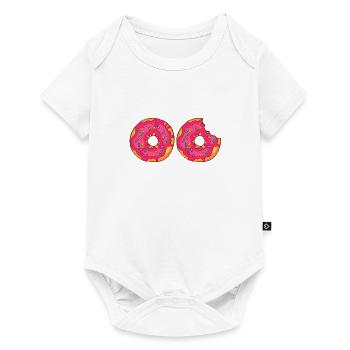 Donuts Confiserie Cookie Tart Cake Pies - Baby Premium short-sleeve bodysuit - white - Front