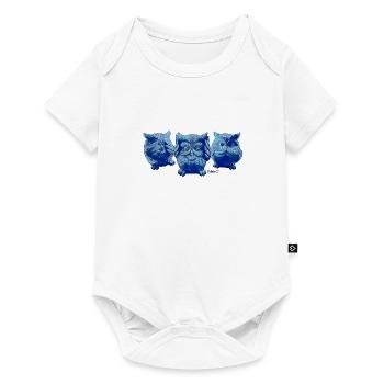 See No - Baby Premium short-sleeve bodysuit - white - Front