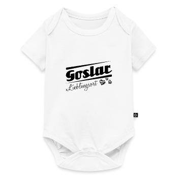 Goslar - Lieblingsort mit Stadtnamen - Baby Premium Kurzarmbody - Weiß - Vorne