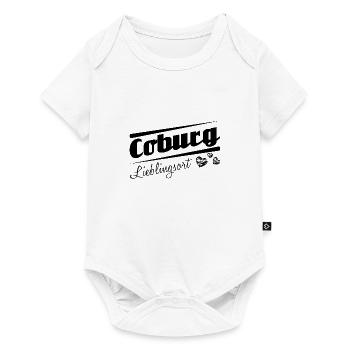 Coburg - Lieblingsort mit Stadtnamen - Baby Premium Kurzarmbody - Weiß - Vorne