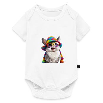 Chinchilla - Baby Premium short-sleeve bodysuit - white - Front