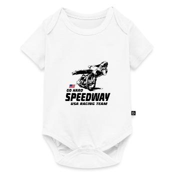 Speedway - Motorcycle Speedway - Body à manches courtes Premium Bébé - blanc - Devant
