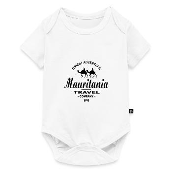 Mauretanien - Mauritania - Baby Premium short-sleeve bodysuit - white - Front