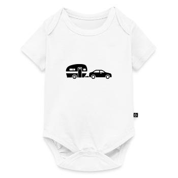 Caravane - Body à manches courtes Premium Bébé - blanc - Devant