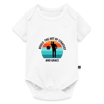 Boule Petanque Boccia Boules - Baby Premium short-sleeve bodysuit - white - Front