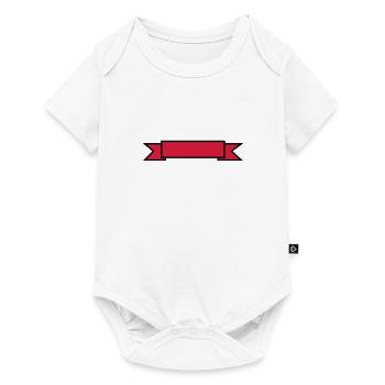 Banner - Baby Premium Kurzarmbody - Weiß - Vorne