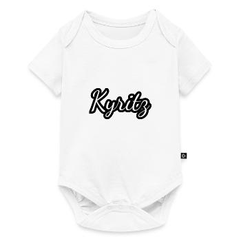 Kyritz - Textdesign mit Stadtnamen - Baby Premium Kurzarmbody - Weiß - Vorne
