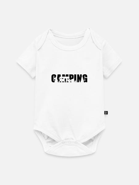 Wohnmobil - Baby Premium Kurzarmbody - Weiß
