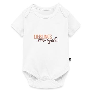 LieblingsMensch - Baby Premium Kurzarmbody - Weiß - Vorne