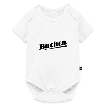 Buchen - Textdesign mit Stadtnamen - Baby Premium Kurzarmbody - Weiß - Vorne