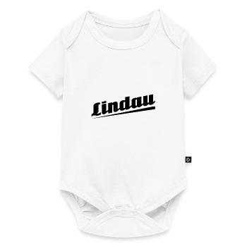 Lindau - Textdesign mit Stadtnamen - Baby Premium Kurzarmbody - Weiß - Vorne