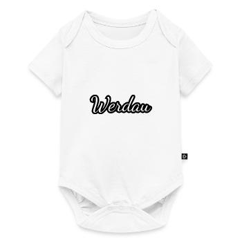 Werdau - Textdesign mit Stadtnamen - Baby Premium Kurzarmbody - Weiß - Vorne