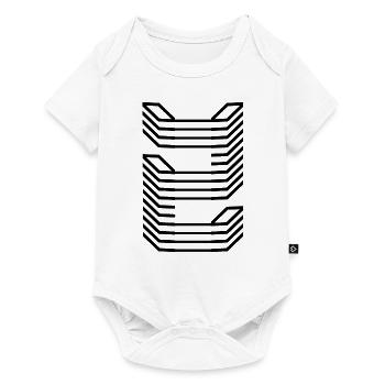 Conception unique du logo Letter Z - Body à manches courtes Premium Bébé - blanc - Devant