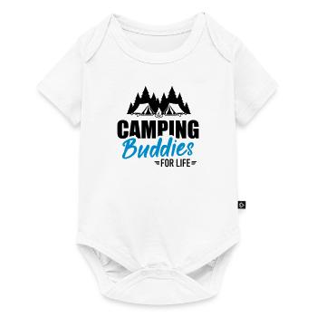 camping - Baby Premium short-sleeve bodysuit - white - Front