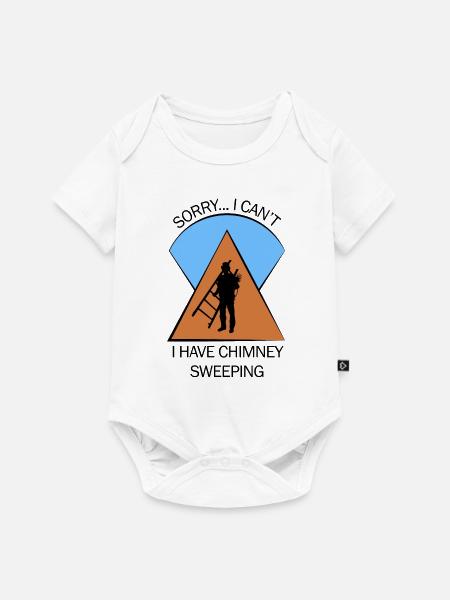 Schornsteinfeger Schlotfeger - Baby Premium Kurzarmbody - Weiß