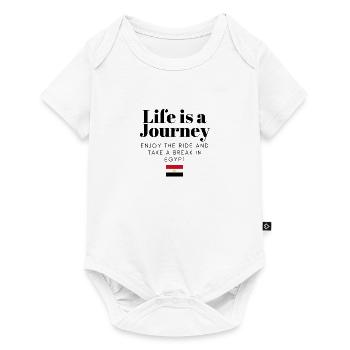 Travel Egypt - Baby Premium short-sleeve bodysuit - white - Front