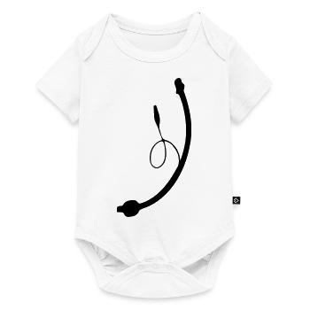Endotracheal tube - Intubation - - Baby Premium short-sleeve bodysuit - white - Front