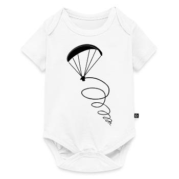 thermik paragliding - Body à manches courtes Premium Bébé - blanc - Devant