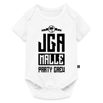 jga malle party crew - Baby Premium Kurzarmbody - Weiß - Vorne