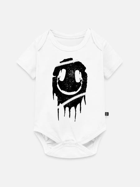 Smile 303 headphone acid - Baby Premium Kurzarmbody - Weiß