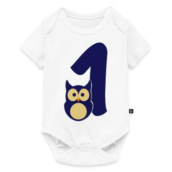 I'm already 1 - Baby Premium short-sleeve bodysuit - white - Front