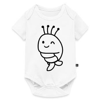 Crevette - Body à manches courtes Premium Bébé - blanc - Devant