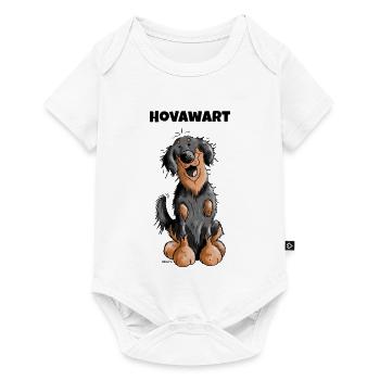 Drôle Hovawart - Body à manches courtes Premium Bébé - blanc - Devant