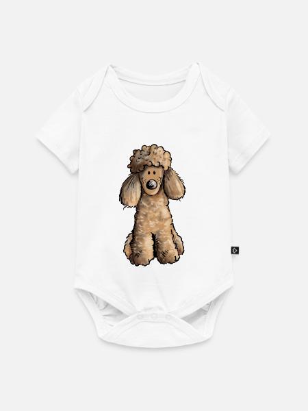 Süßer Pudel - Baby Premium Kurzarmbody - Weiß