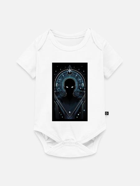 Außerirdischer Schatten - Baby Premium Kurzarmbody - Weiß