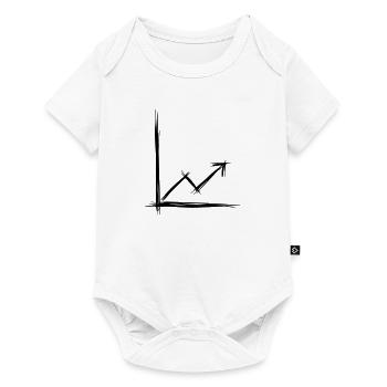 Tableau de réussite, dessin à la main/doodle. - Body à manches courtes Premium Bébé - blanc - Devant
