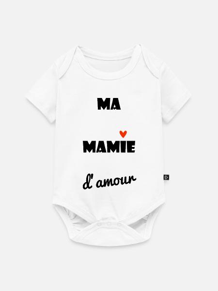 MEINE LIEBE GROSSMUTTER - Baby Premium Kurzarmbody - Weiß