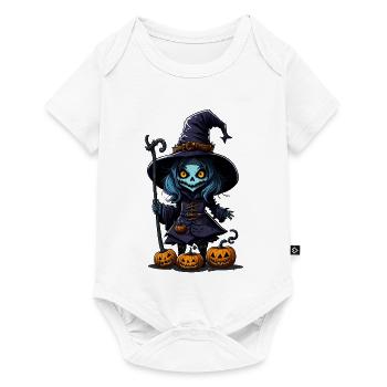 Halloween - Zombie - Horror - Witch - Baby Premium short-sleeve bodysuit - white - Front