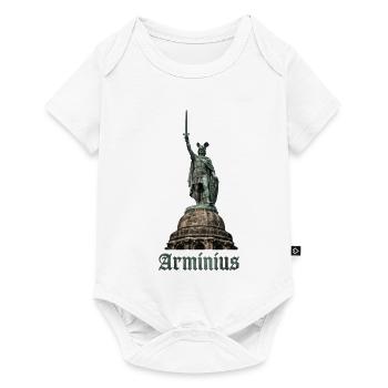 Arminius Germanic Hero - Baby Premium Kurzarmbody - Weiß - Vorne