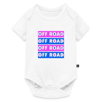 Off-road - Baby Premium short-sleeve bodysuit - white - Front