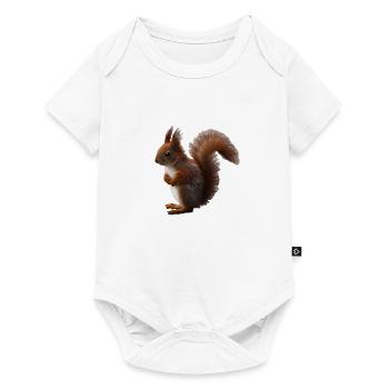 Squirrel of course - Baby Premium short-sleeve bodysuit - white - Front