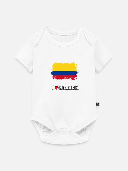 I love Colombia - Baby Premium short-sleeve bodysuit - white