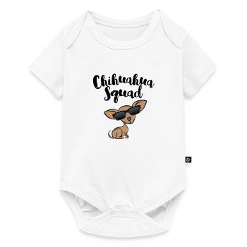 Chihuahua Squad Chihuahua Owner - Baby Premium short-sleeve bodysuit - white - Front