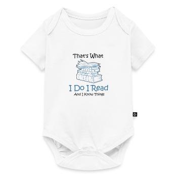 Books - Baby Premium short-sleeve bodysuit - white - Front