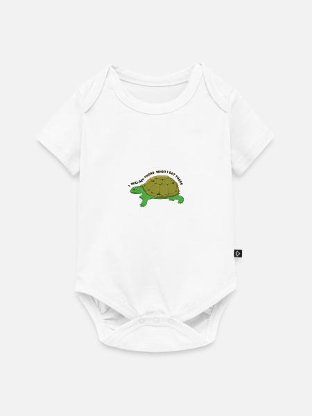 Get There - Baby Premium short-sleeve bodysuit - white
