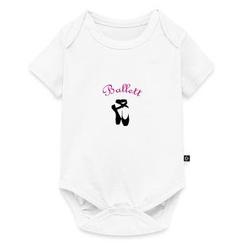 ballet - Body à manches courtes Premium Bébé - blanc - Devant