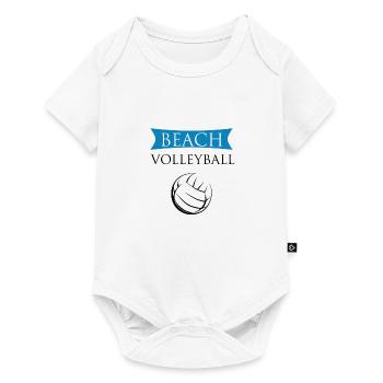 Beach volley - Body à manches courtes Premium Bébé - blanc - Devant