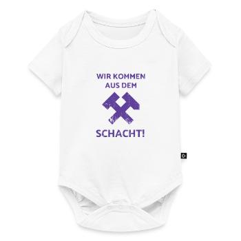 de la hampe - Body à manches courtes Premium Bébé - blanc - Devant