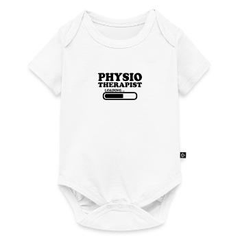 Physiotherapist, gift, funny saying - Baby Premium short-sleeve bodysuit - white - Front