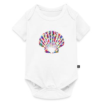 coquille - Body à manches courtes Premium Bébé - blanc - Devant