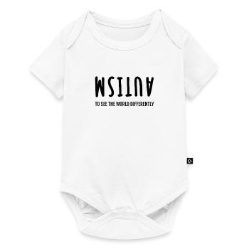 Autisme - Pour voir le monde différemment - Body à manches courtes Premium Bébé - blanc - Devant