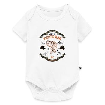 Meilleur tee-shirt au monde The Legend Mojo Design - Body à manches courtes Premium Bébé - blanc - Devant