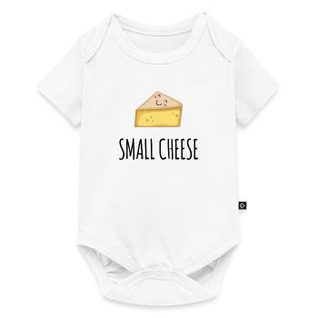 Small Cheese - Baby Premium short-sleeve bodysuit - white - Front